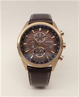 Orologio Citizen Uomo Radiocontrollato H800 Leonardo in Acciaio AT 8019-02 W - AT 8019-02 W